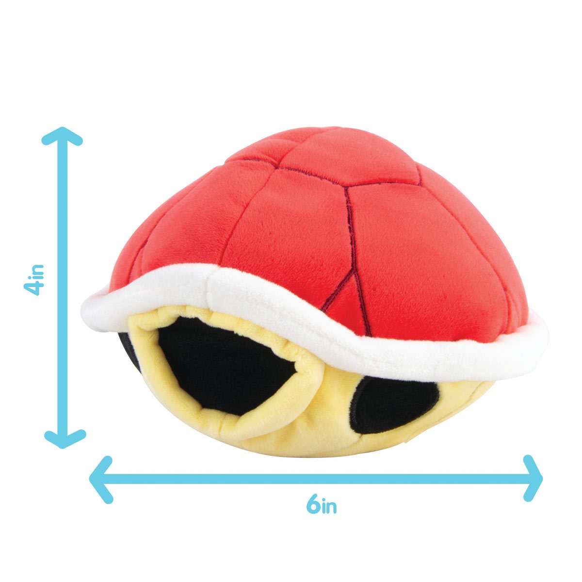 Club Mocchi Mocchi Mario Kart Red Shell Junior 6-Inch Plush