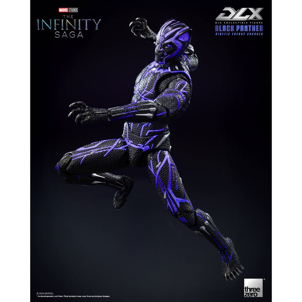 Marvel Studios: The Infinity Saga Black Panther Kinetic Energy Charged DLX Action Figure