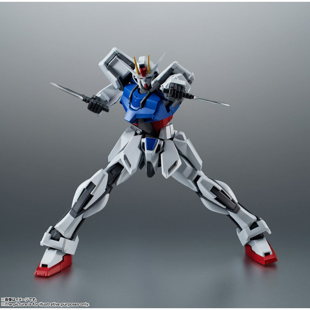 Mobile Suit Gundam Seed Side MS GAT-X105 Strike Gundam version A.N.I.M.E. The Robot Spirits Action Figure