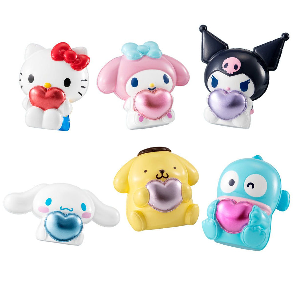 Sanrio Pukkuri Balloon Mascot Characters Mini-Figure Case of 10