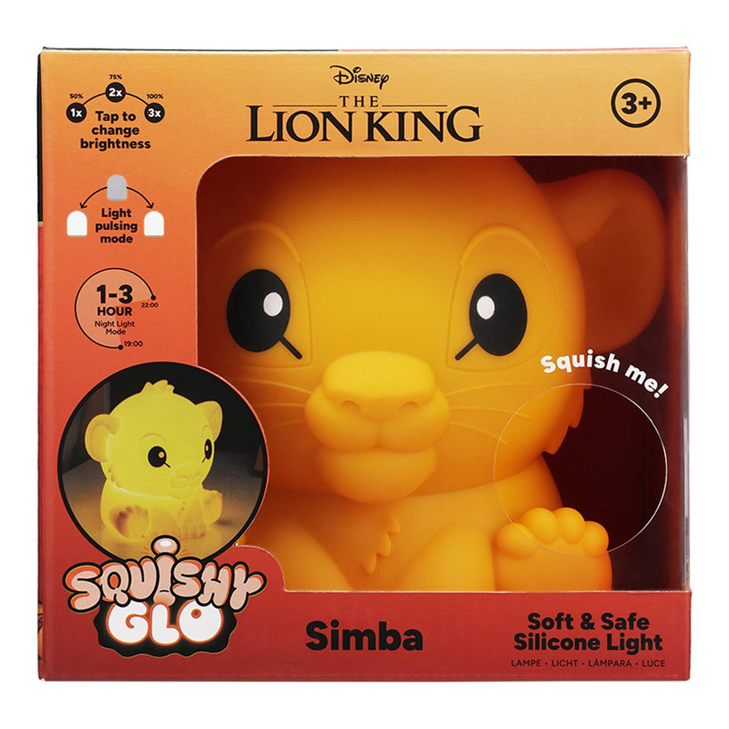 The Lion King Simba SquishyGlo Silicone Rechargeable Light