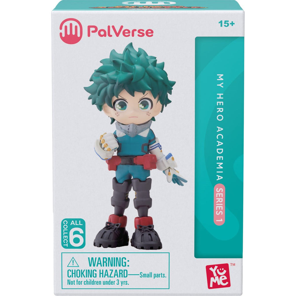 My Hero Academia PalVerse Anime Blind-Box Series 1 Mini-Figure Case of 6