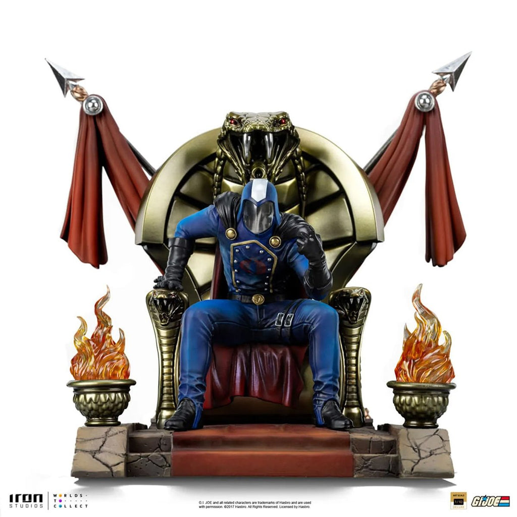 G.I. Joe Cobra Commander Deluxe 1:10 Art Scale Limited Edition Statue