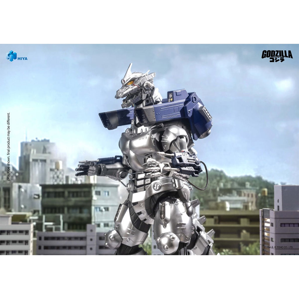 Godzilla Against Mechagodzilla Mechagodzilla MFS-3 Exquisite Basic Series None Scale 7 3/4-Inch Action Figure