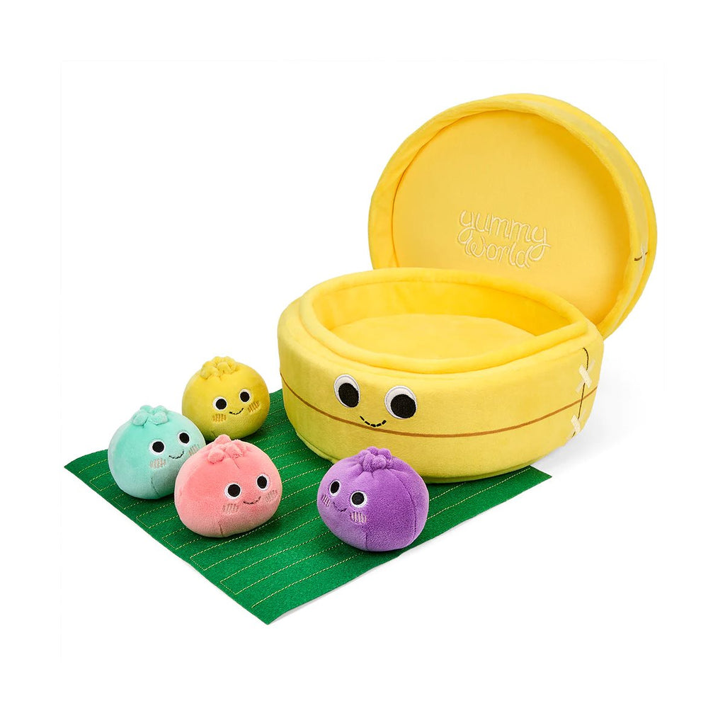 Yummy World Bao Basket Interactive Plush