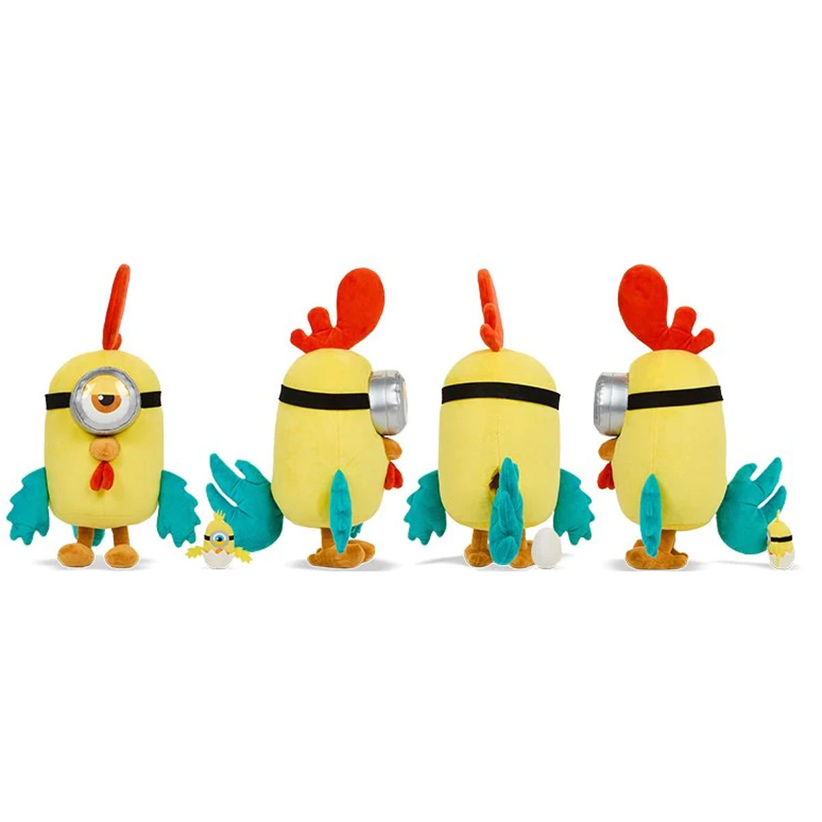 Minions: The Rise of Gru Chicken Minion Interactive Plush