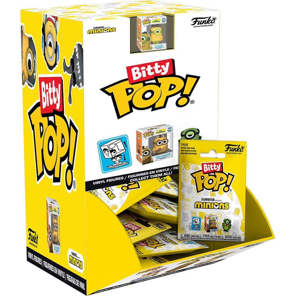 Minions Funko Bitty Pop! Singles Display Case of 32