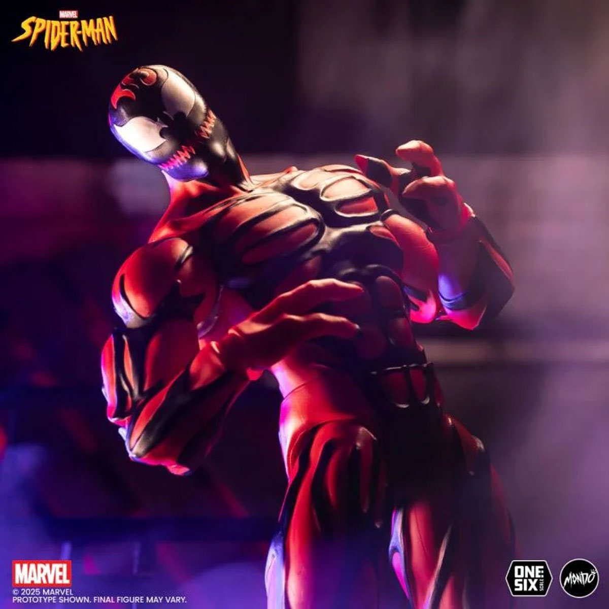 Spider-Man: The Animated Series Carnage 1:6 Scale Action Figure