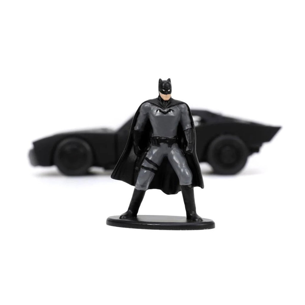 The Batman 2021 Batmobile 1:32 Scale Die-Cast Metal Vehicle with Batman Figure
