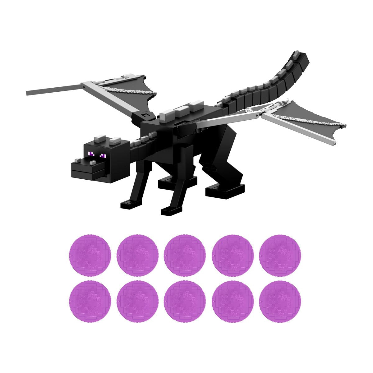Minecraft Dragon's Breath Attack Ender Dragon Feature Action Figure