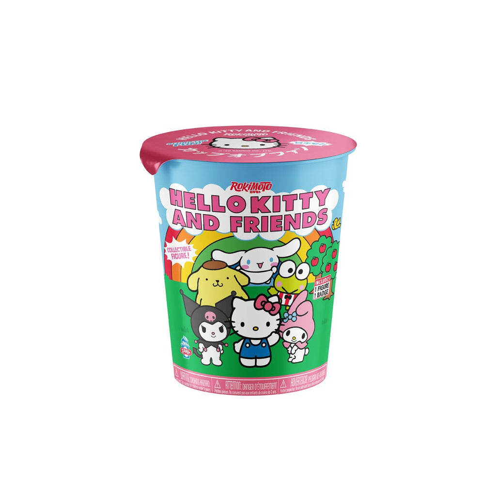 Hello Kitty and Friends Rokimoto Cup Vinyl Figure Display Case of 12