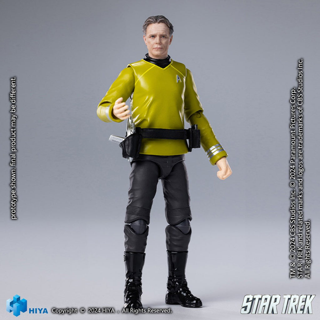 Star Trek 2009 Captain Christopher Pike Exquisite Mini Series 1:18 Scale Action Figure