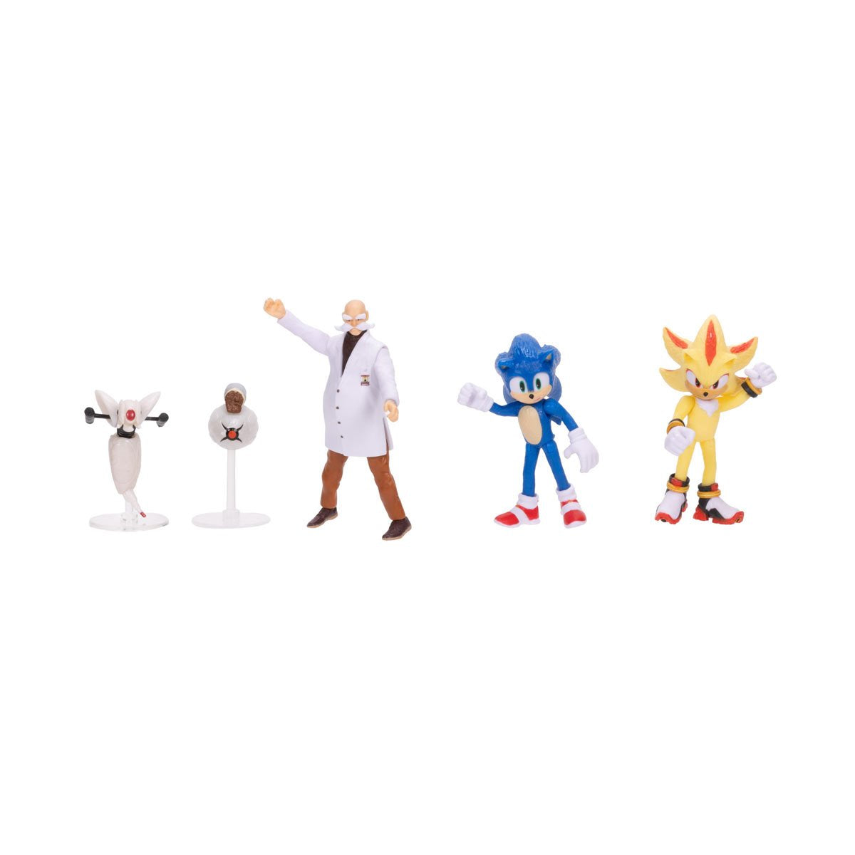 Sonic 3 Movie 2 1/2-Inch Wave 3 Mini-Figure Multi-Pack