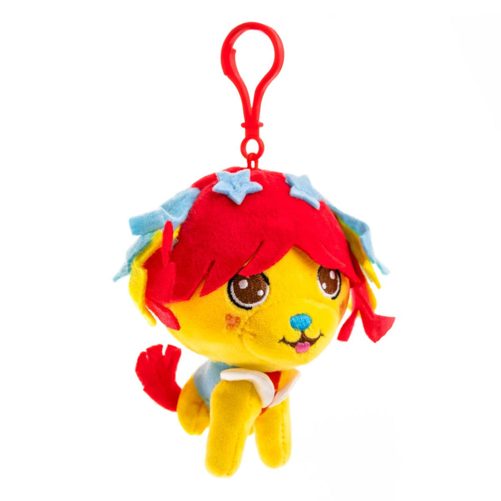 Rainbow Brite Plush Backpack Clip Case of 12