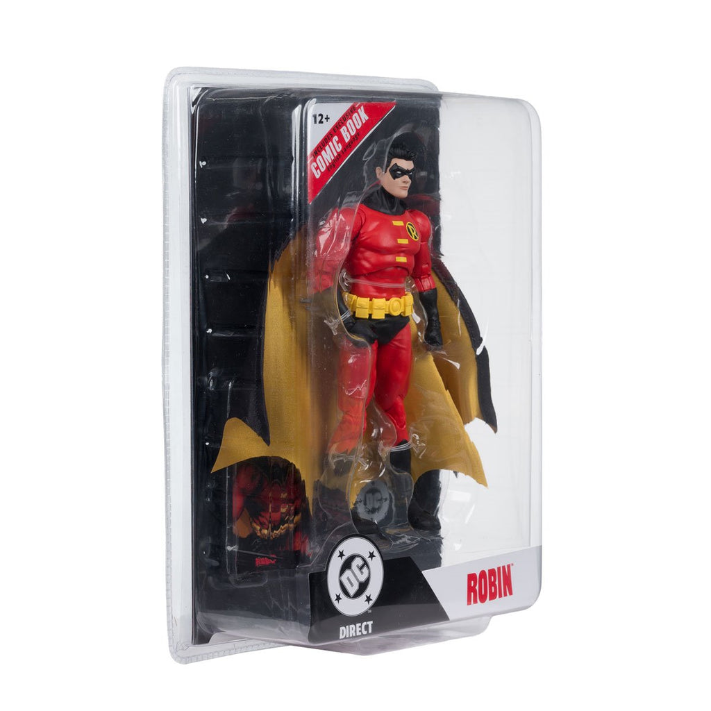DC Direct Page Punchers Wave 12 Robin Teen Titans #41 7-Inch Scale Action Figure with Comic