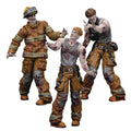Joy Toy Dark Source Zombie Firefighters 1:25 Scale Action Figure 3-Pack