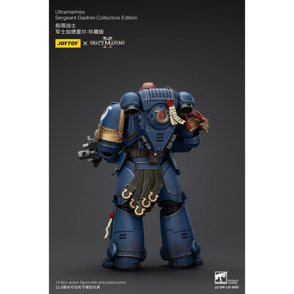 Joy Toy Warhammer Space Marine II Ultramarines Sergeant Gadriel Collectors Edition 1:18 Scale Action Figure