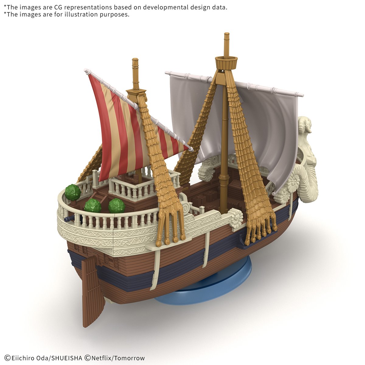 One Piece Grand Ship Collection Going Merry A Netflix Series: One Piece Model Kit