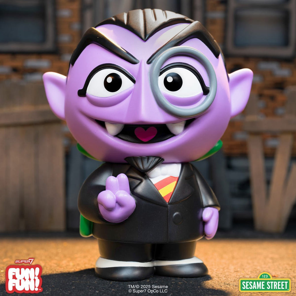 Sesame Street Count Von Count FUN! FUN! Vinyl Figure