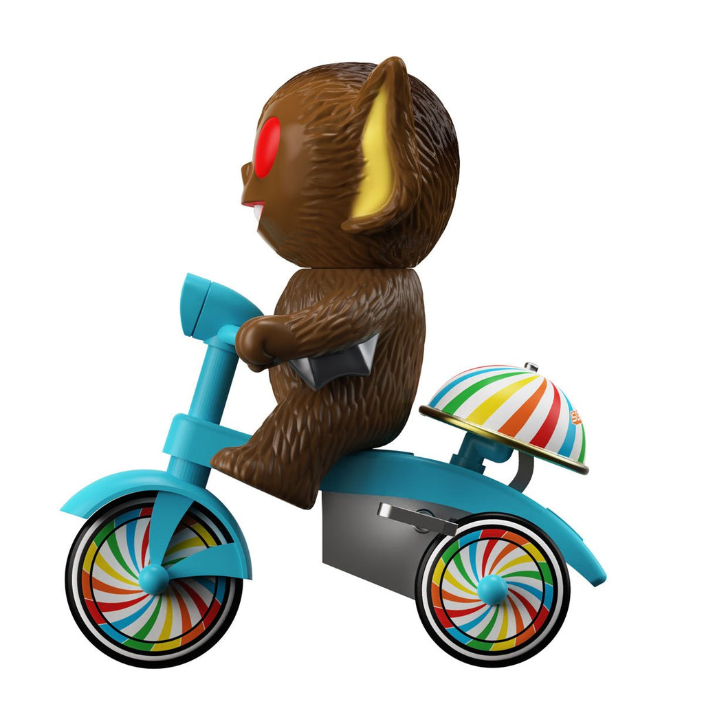 The Worst Bat Boy (Brown with Blue Trike) Super Cycles Figure