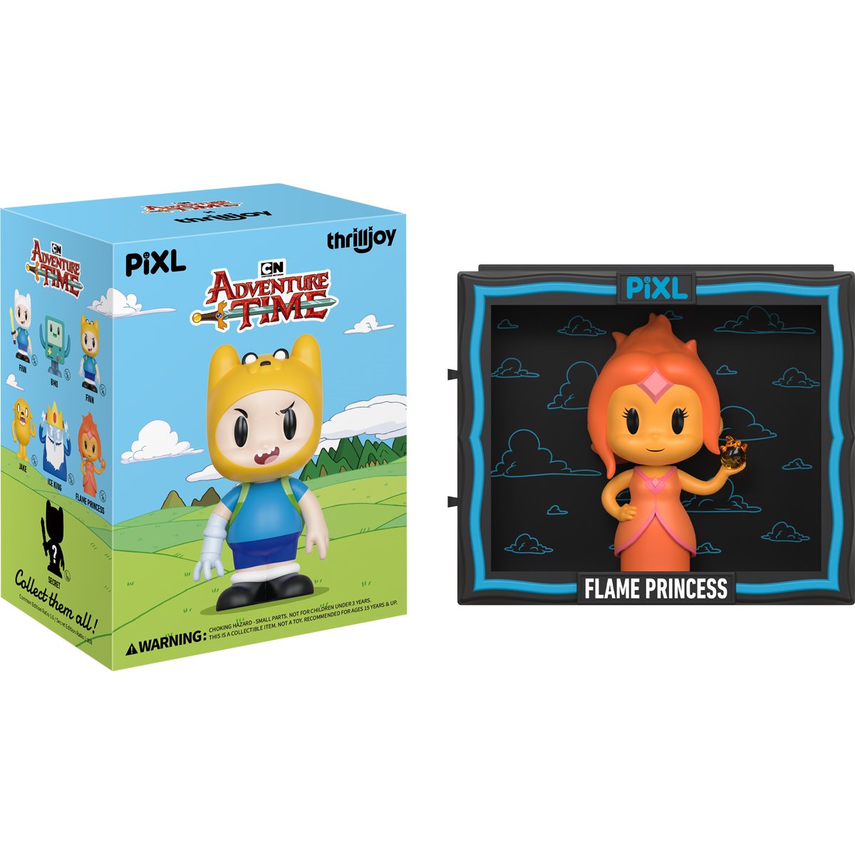 Adventure Time Blind Box PIXL Mini-Figure Display Case of 6