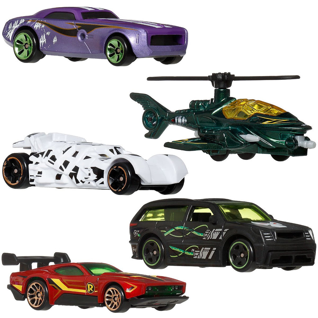 Hot Wheels Batman Themed 2026 Mix 1 Vehicles Case of 10