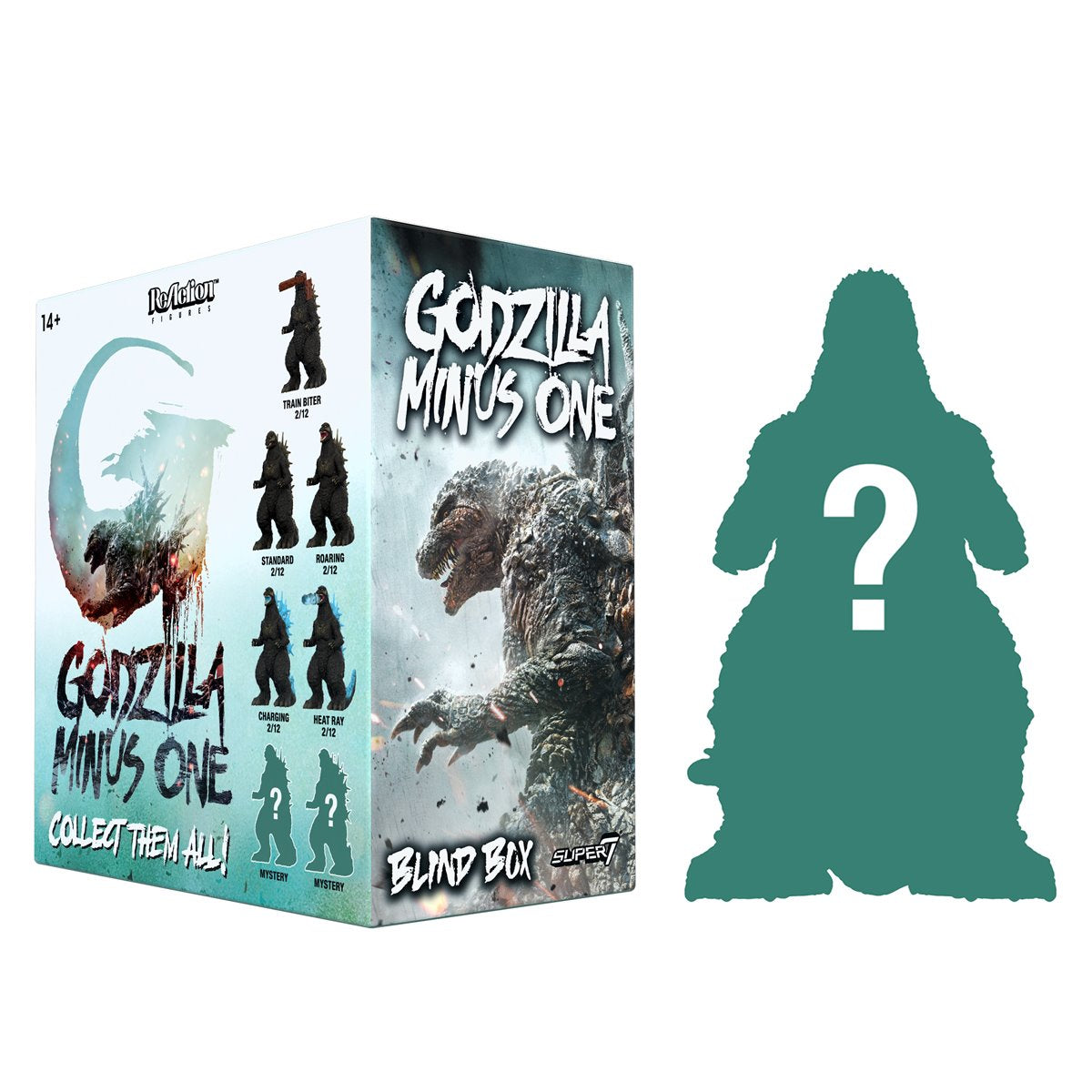 Godzilla Minus One Blind Box Wave 8 3 3/4-Inch ReAction Figure (Single)