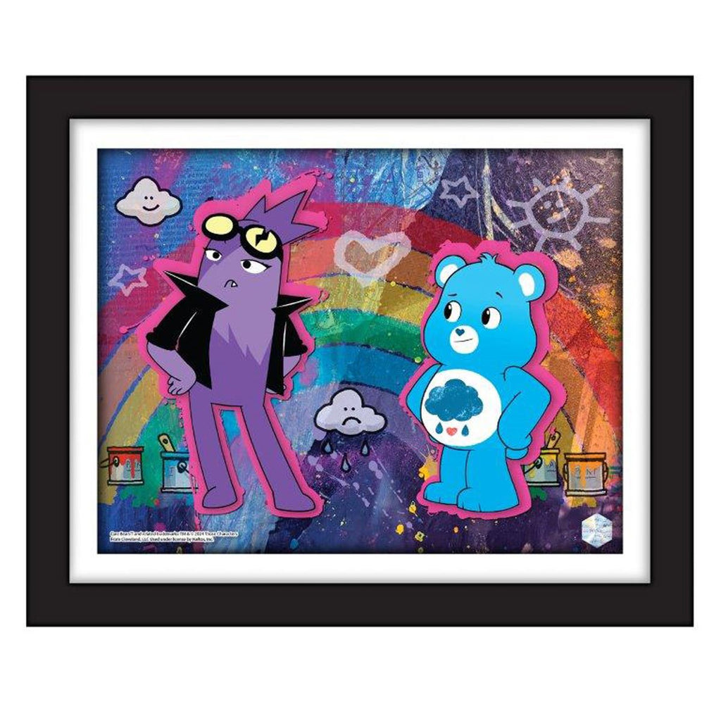 Care Bears The Grumpy Effect #1102 Animation Cel Artist Edition Framed Art Print
