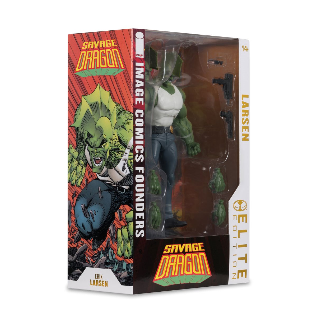 Dragon Savage Dragon Image Comics Founders Series McFarlane Elite Edition 7-Inch Deluxe Action Figure