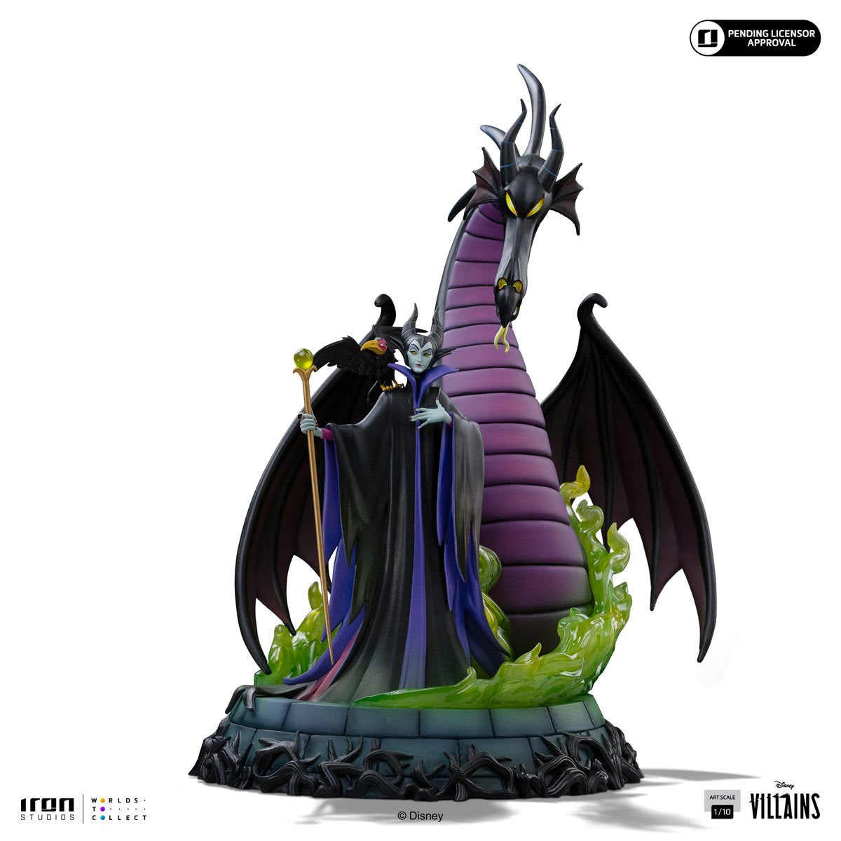 Sleeping Beauty Maleficent Disney's Villains 1:10 Art Scale Statue