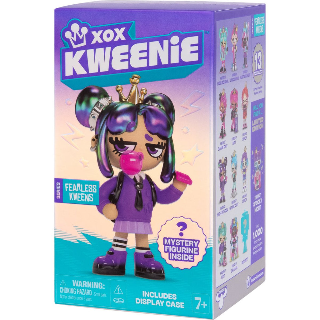 XOX Kweenie Fearless Mystery 4-Inch Figure Display Case of 11