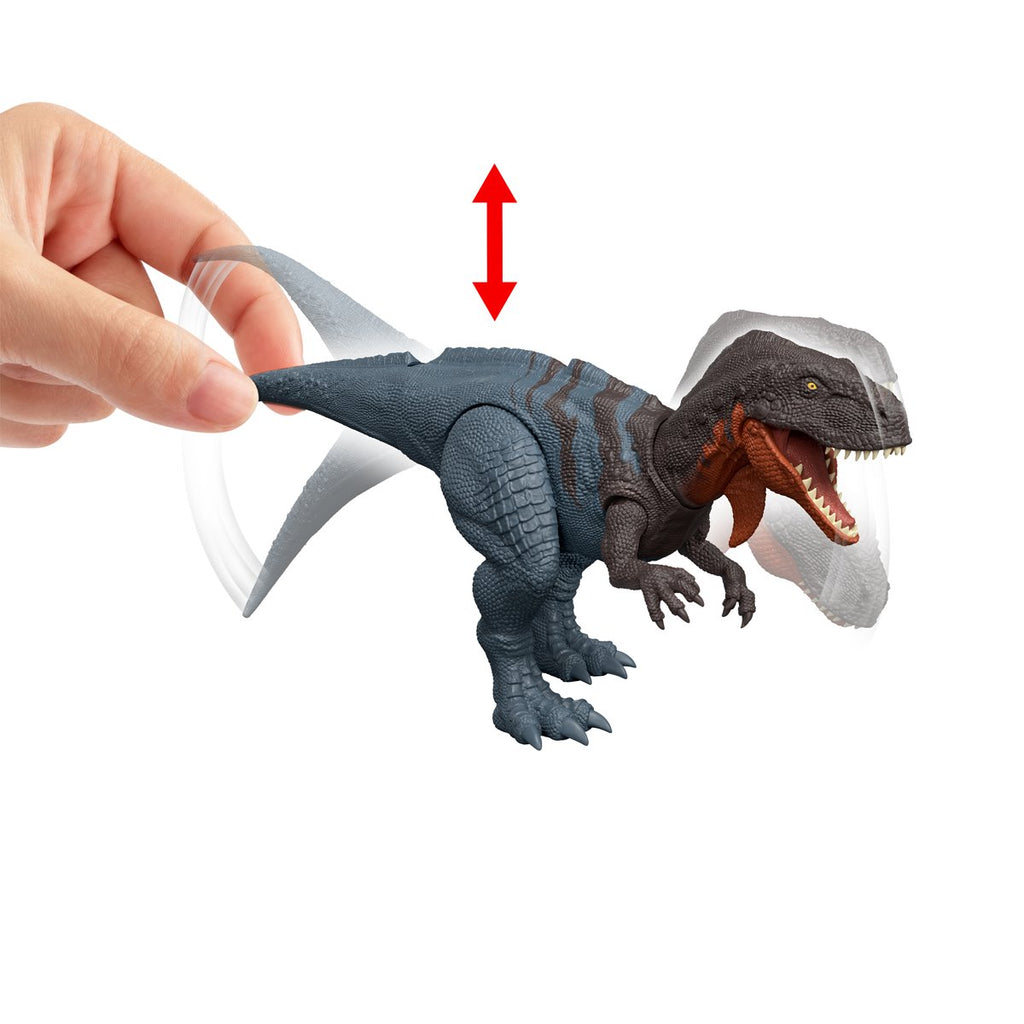 Jurassic World Wild Roar Abelisaurus Action Figure