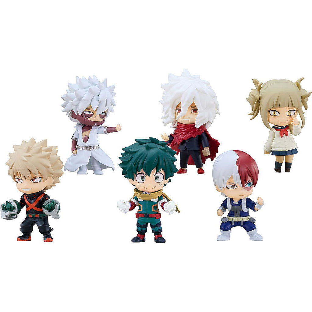 My Hero Academia Heroes vs. Villains Edition Nendoroid Surprise Mini-Figures Boxed Set of 6