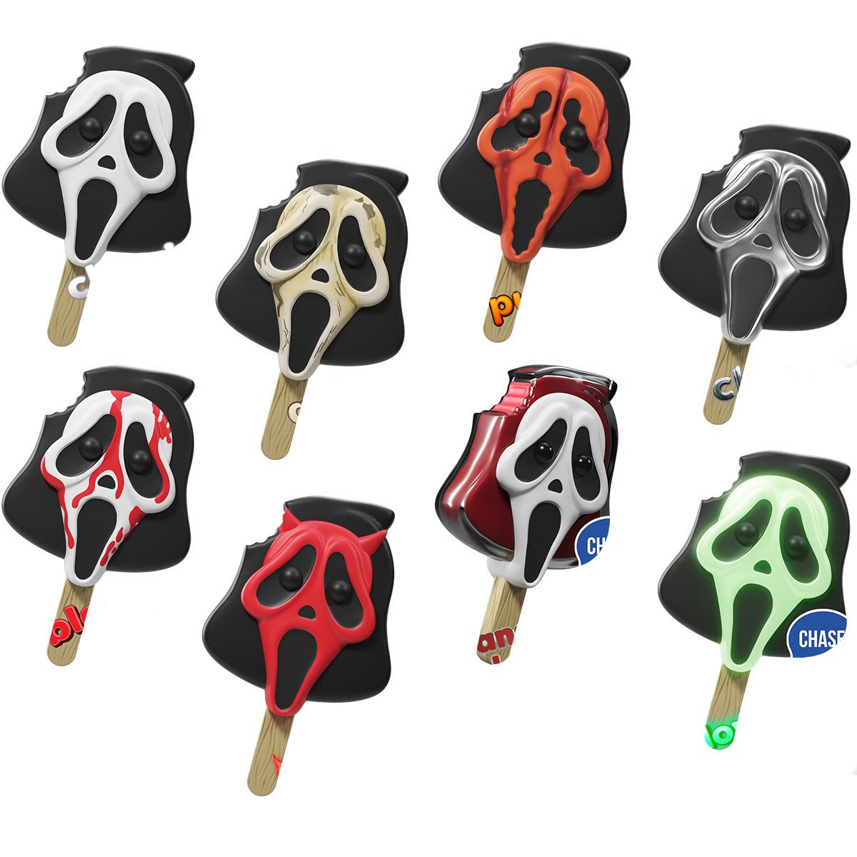Ghost Face Meltz Meltz Blind Box Vinyl Figure Case of 12