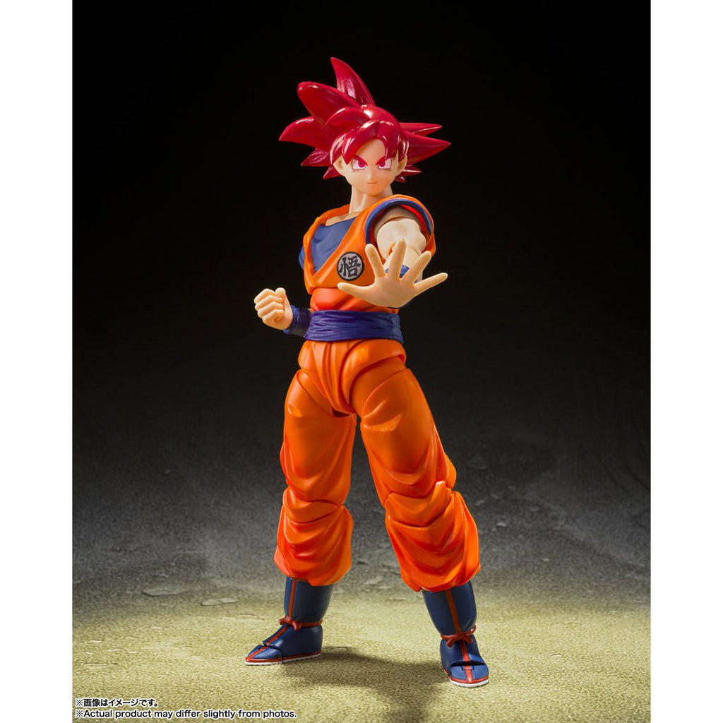 Dragon Ball Super Super Saiyan God Son Goku Instilled with the Light of Righteous Hearts S.H.Figuarts Action Figure