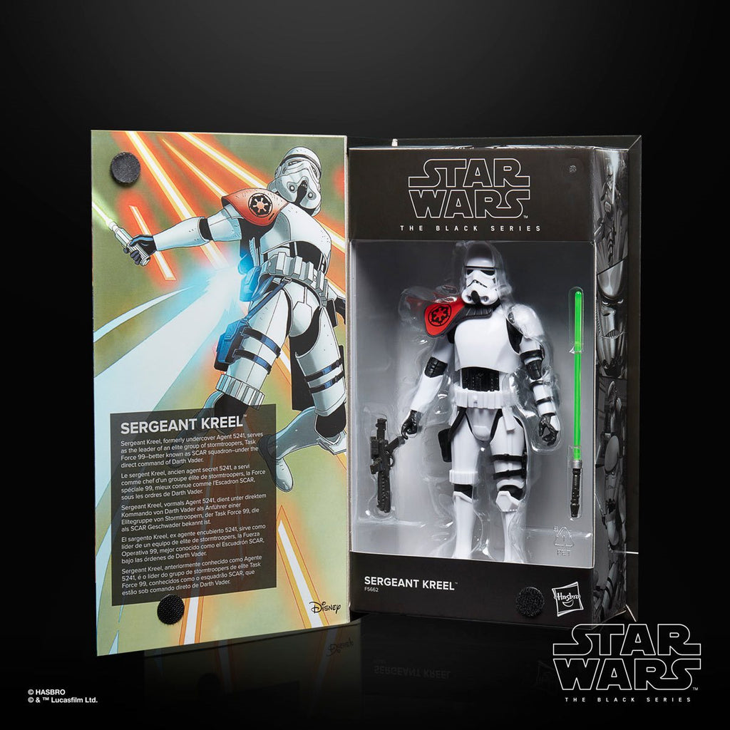 Star Wars The Black Series Sergeant Kreel 6-Inch Action Figure