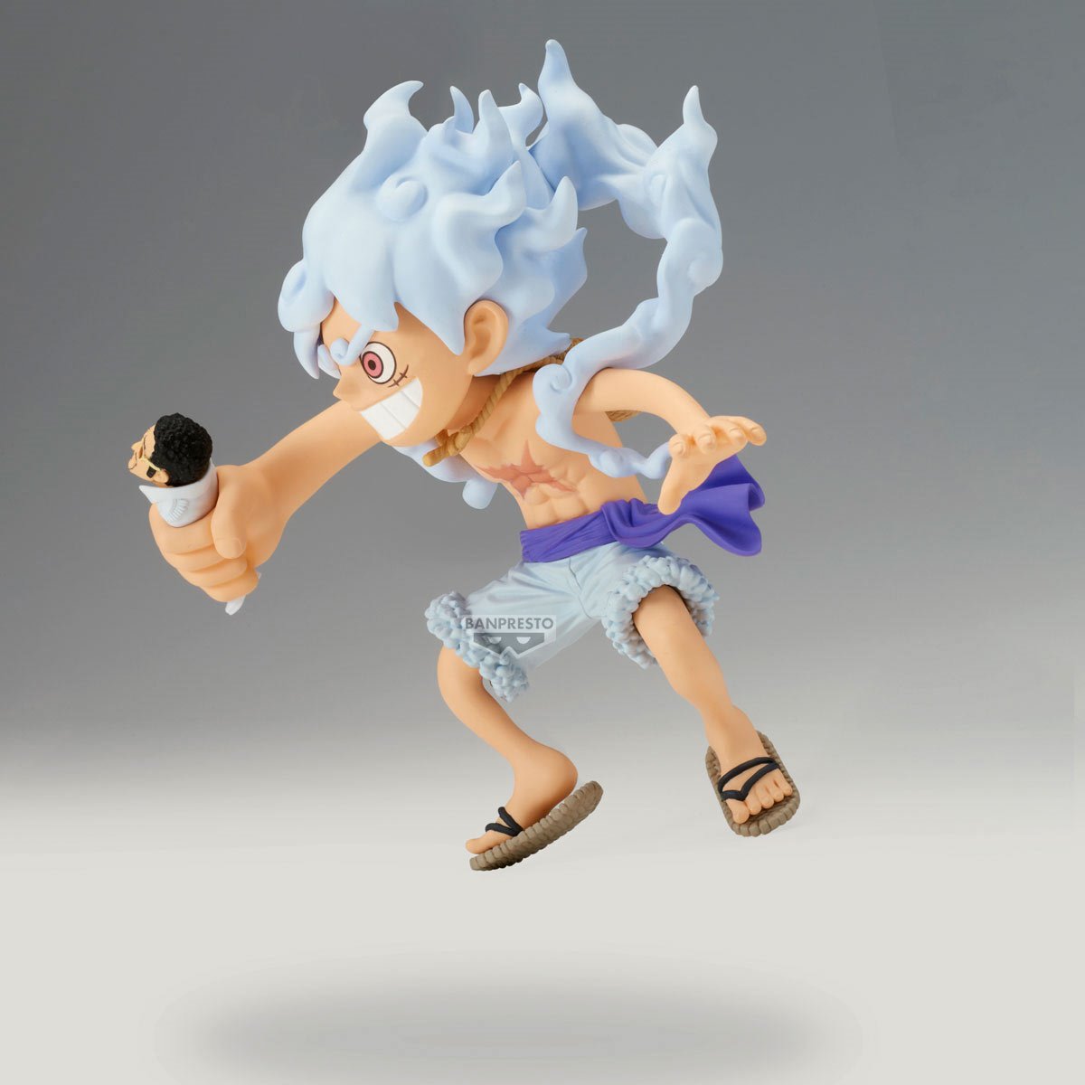 One Piece Monkey D. Luffy vs Borsalino Banpresto Mega World Collectable Figure