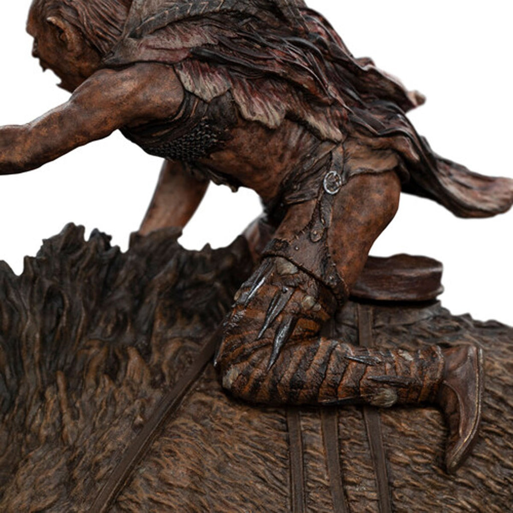 The Lord of the Rings Trilogy Sharku on Warg Miniature Polystone Statue