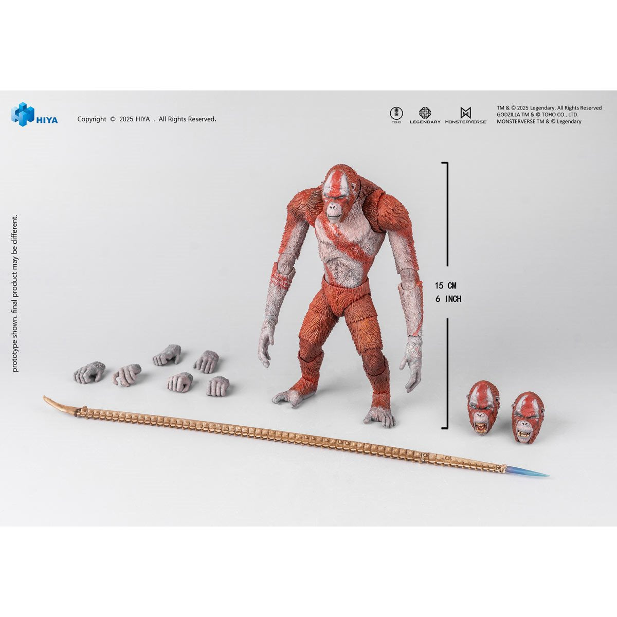 Godzilla x Kong The New Empire Skar King Exquisite Basic Series No Scale 6-Inch Action Figure