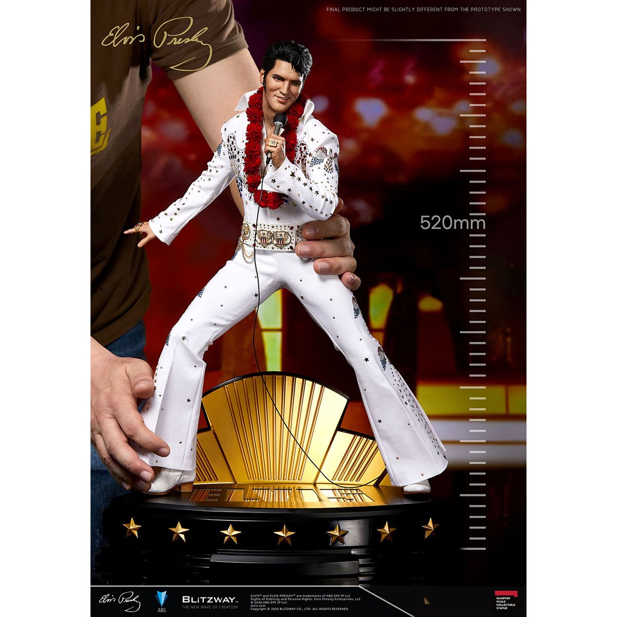 Elvis Presley Superb 1:4 Scale Statue