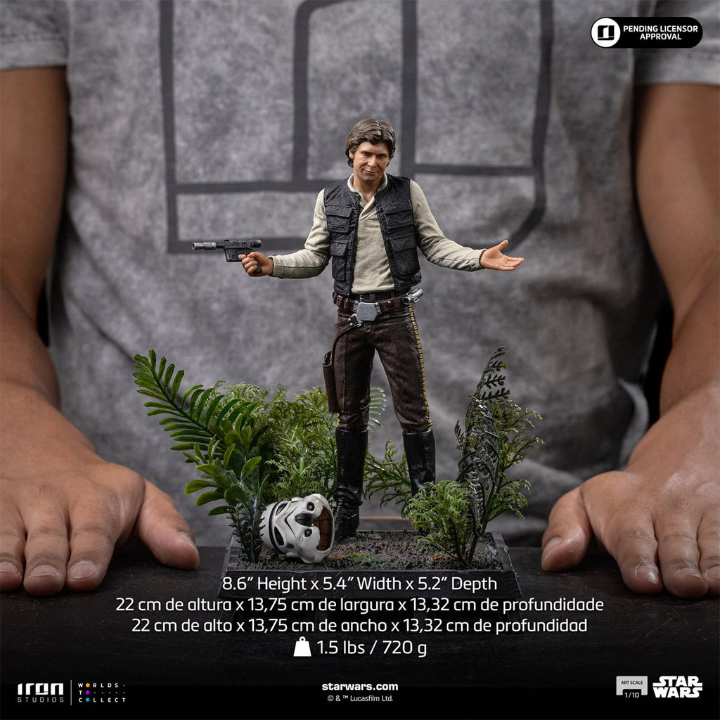 Star Wars: Return of the Jedi Han Solo 1:10 Art Scale Limited Edition Statue