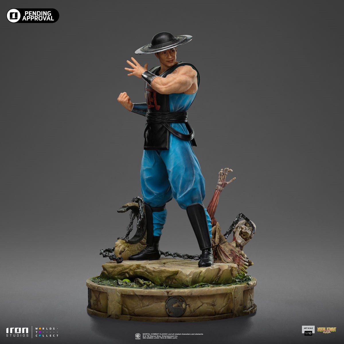 Mortal Kombat Klassic Kung Lao 1:10 Art Scale Limited Edition Statue