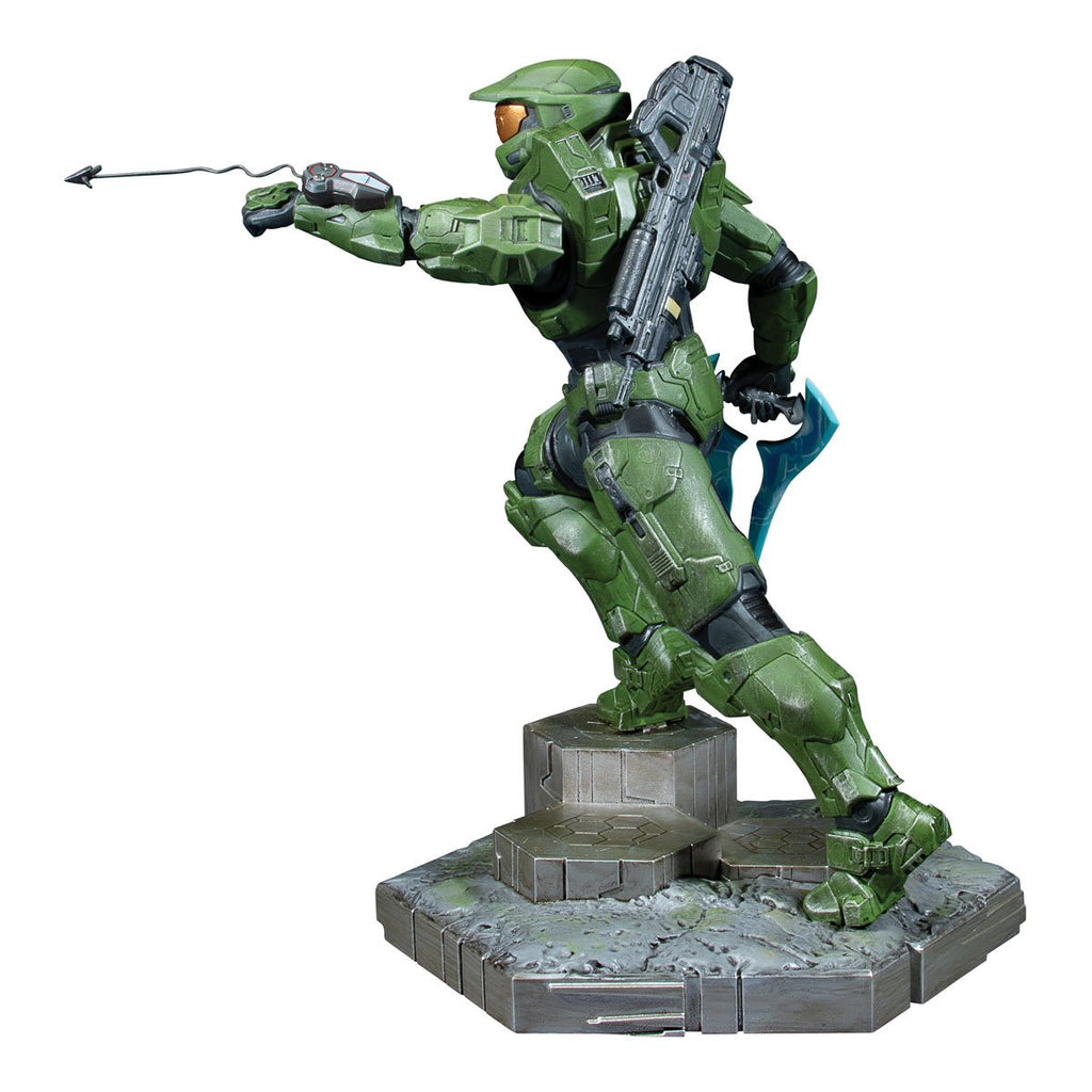 Halo Infinite: Master Chief With Grappleshot 10-Inch Statue