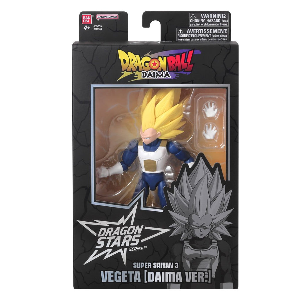Dragon Ball Daima Dragon Stars Super Saiyan 3 Vegeta Action Figure