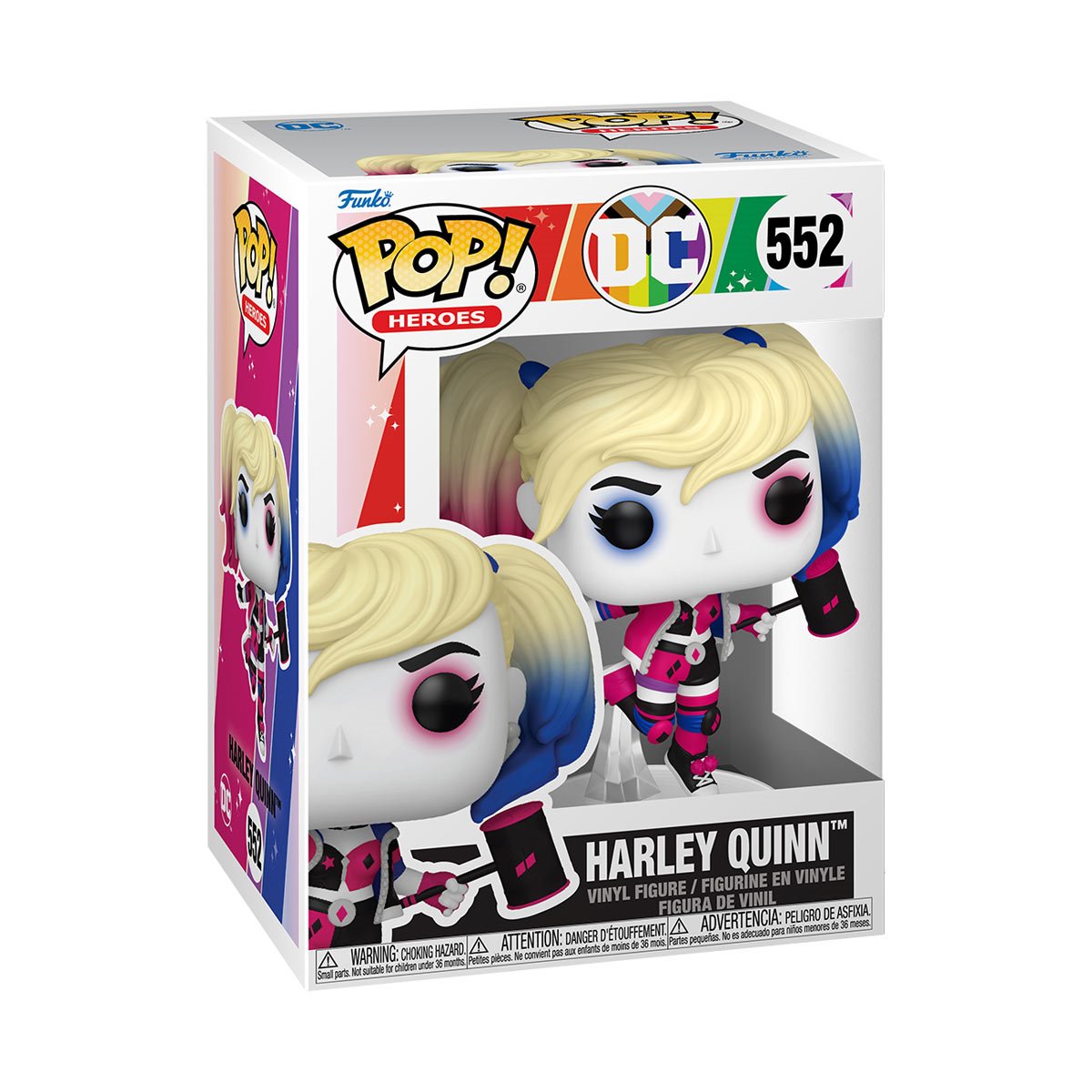 DC Comics Pride 2025 Harley Quinn Funko Pop! Vinyl Figure #552