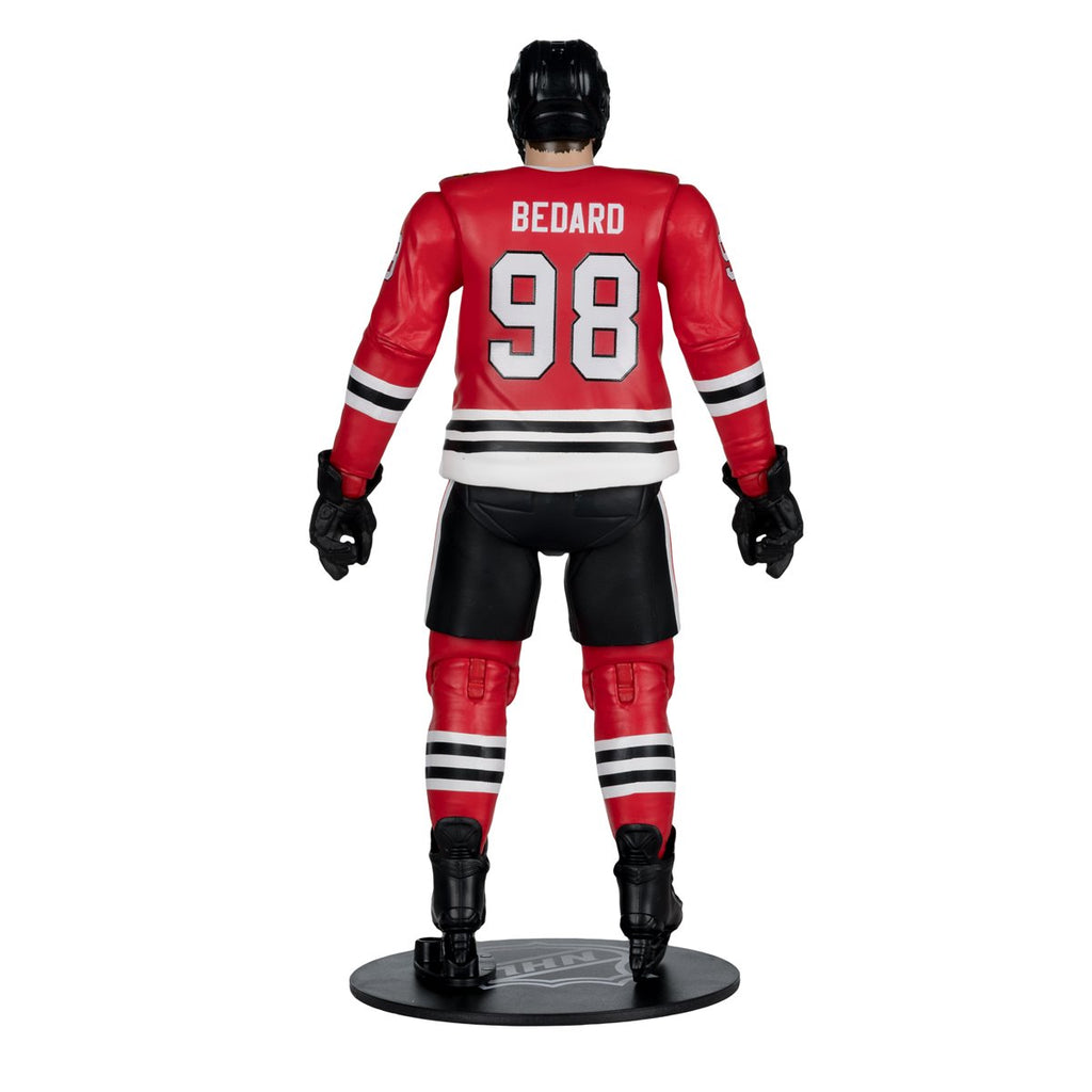 NHL McFarlanes SportsPicks Chicago Blackhawks Connor Bedard 6-Inch Scale Articulated Action Figure