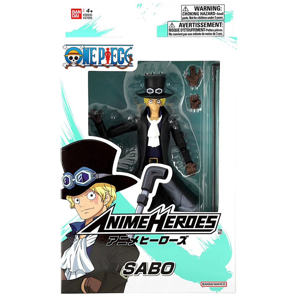 One Piece Anime Heroes Action Figure Wave 2 Case of 6