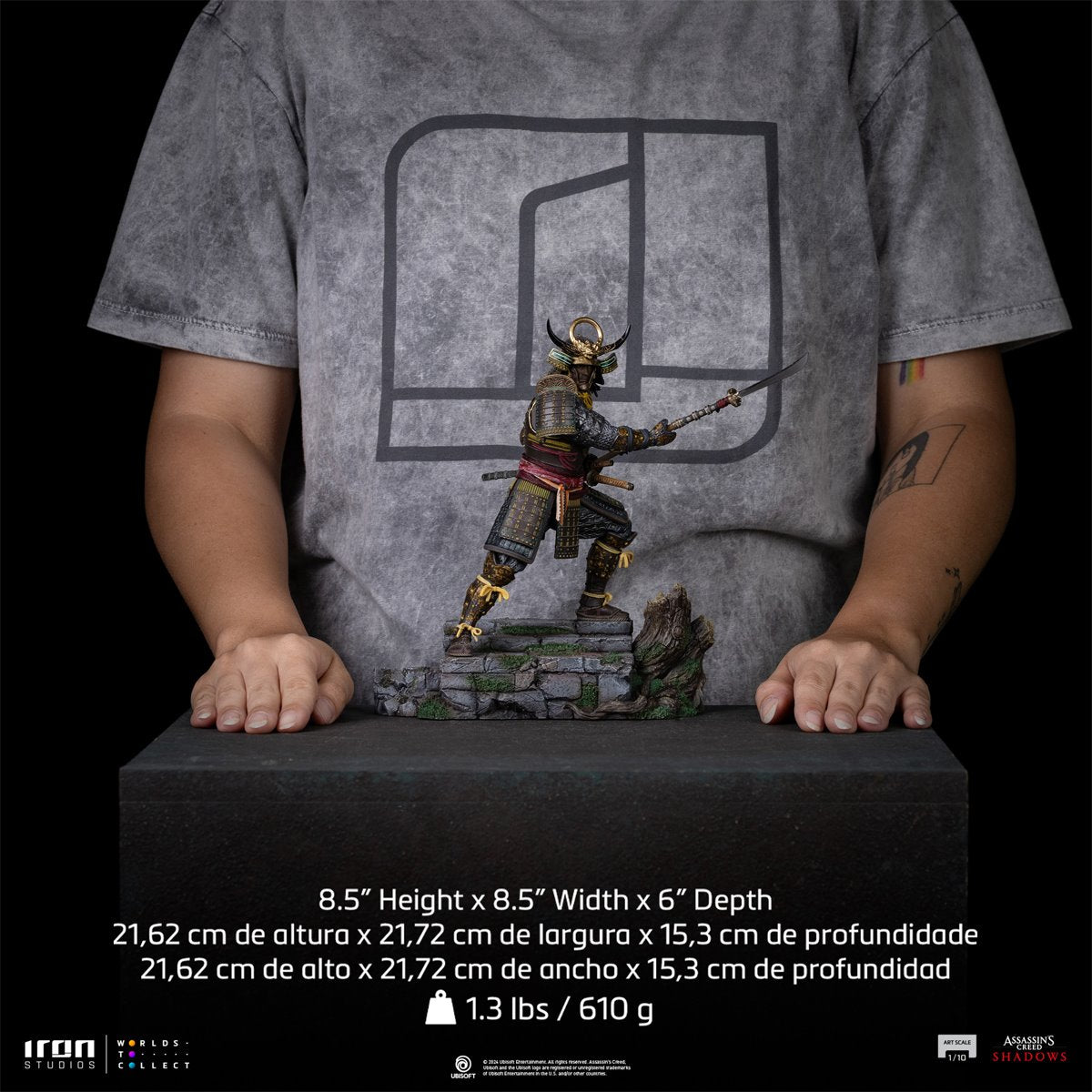 Assassin's Creed Shadows Yasuke 1:10 Art Scale Limited Edition Statue