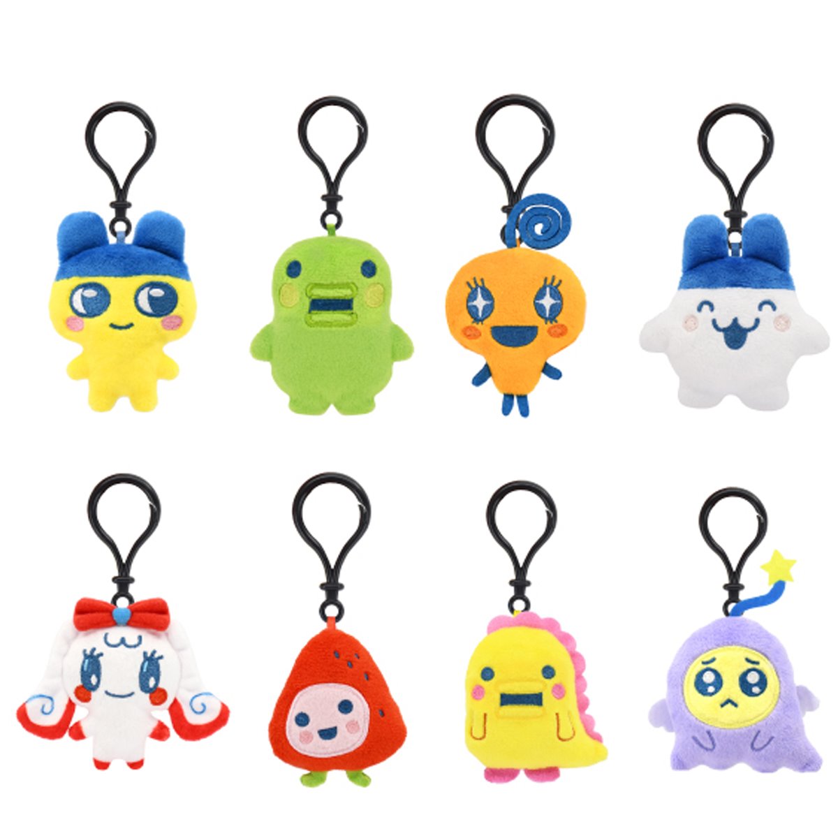Tamagotchi MiniMini ChibiNui Plush Key Chain Case of 8