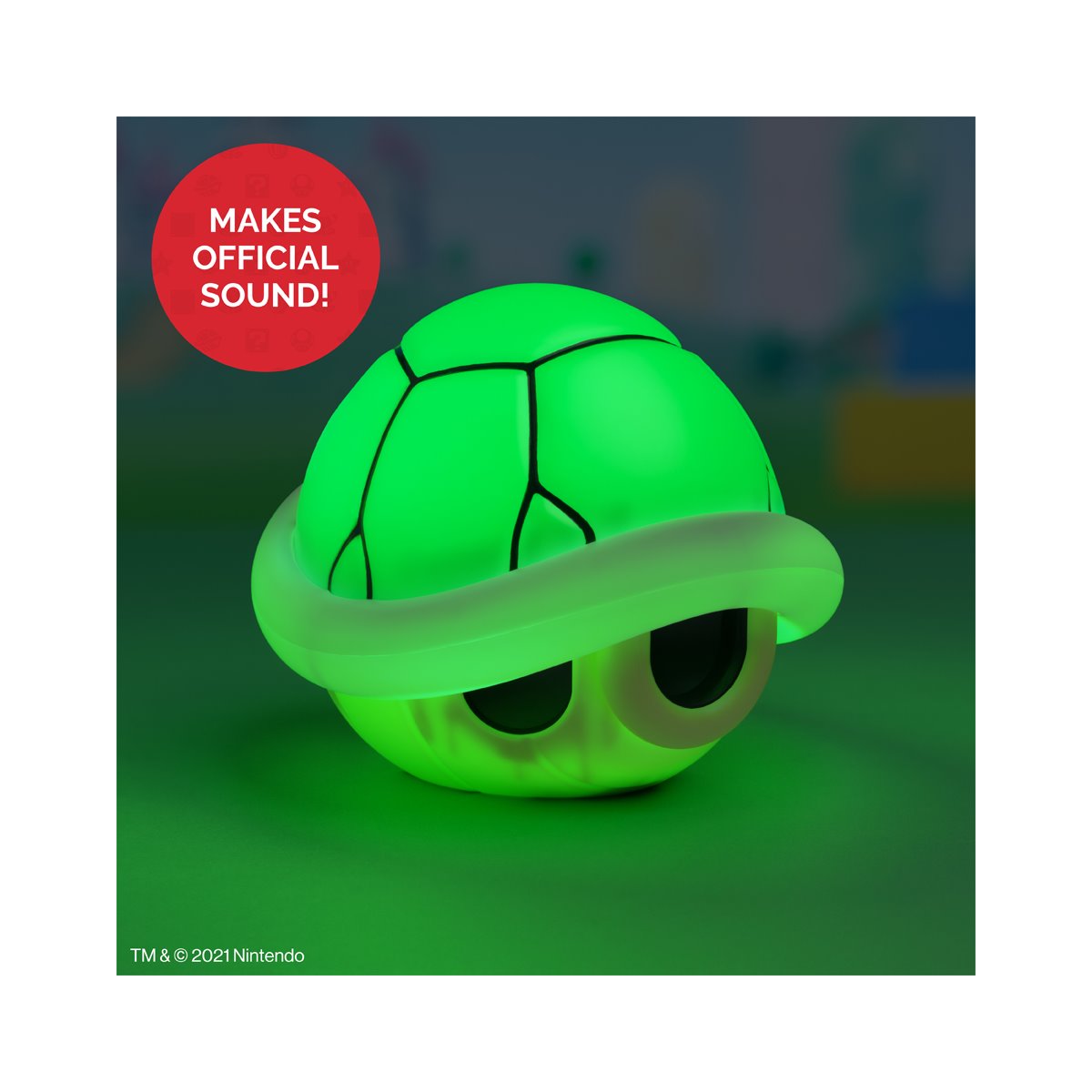 Super Mario Bros. Green Shell Light with Sound